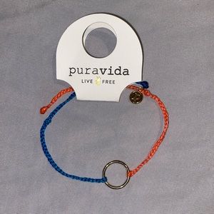 Pura Vida two-tone full circle gold bracelet
